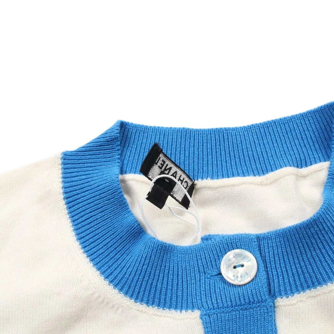 Chanel Logo Cardigan