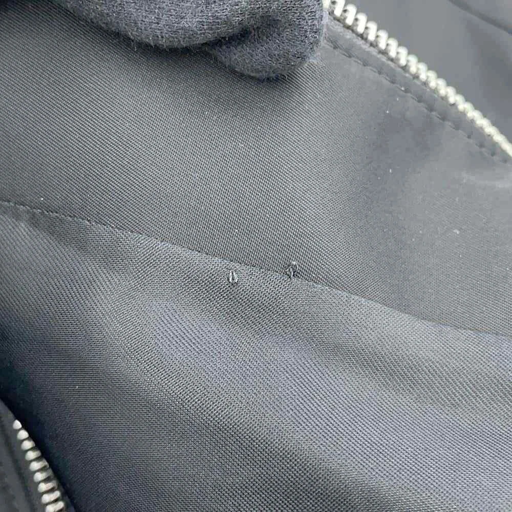PRADA Re-Nylon Cropped Blouson Jacket Size 36 Nylon 100% Black
