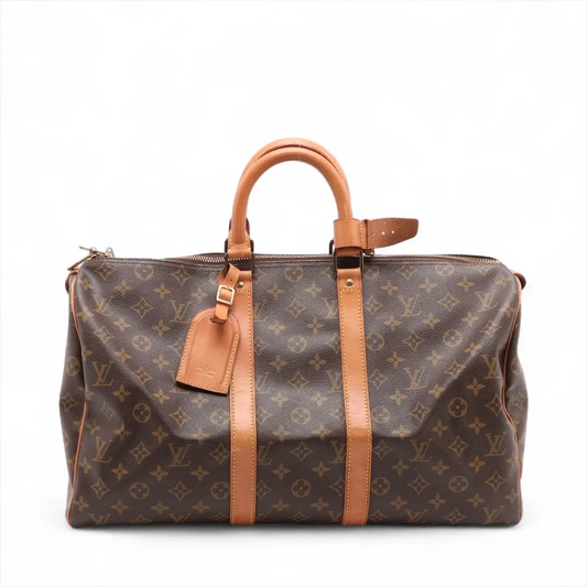Louis Vuitton Monogram Keepall 45 in Brown