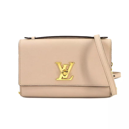 LOUIS VUITTON Lockme Clutch Shoulder Bag