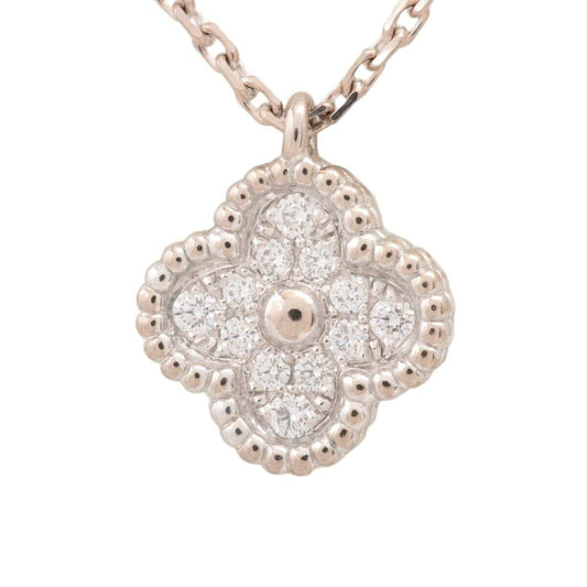 Van Cleef & Arpels Sweet Alhambra Diamond Necklace