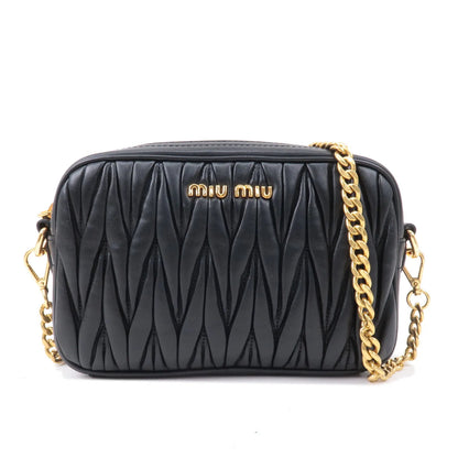 MIU MIU Matelasse Chain Shoulder Bag