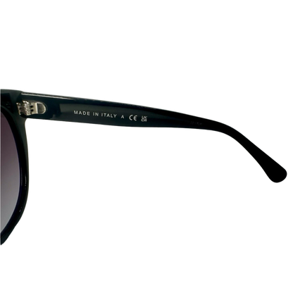 CHANEL Sunglasses 5414-A C. 1712/S6 Black w/ Gold CHANEL Logo