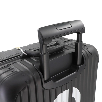 RIMOWA Supreme Topas Multi-wheel 45L Luggage Aluminum Alloy Black