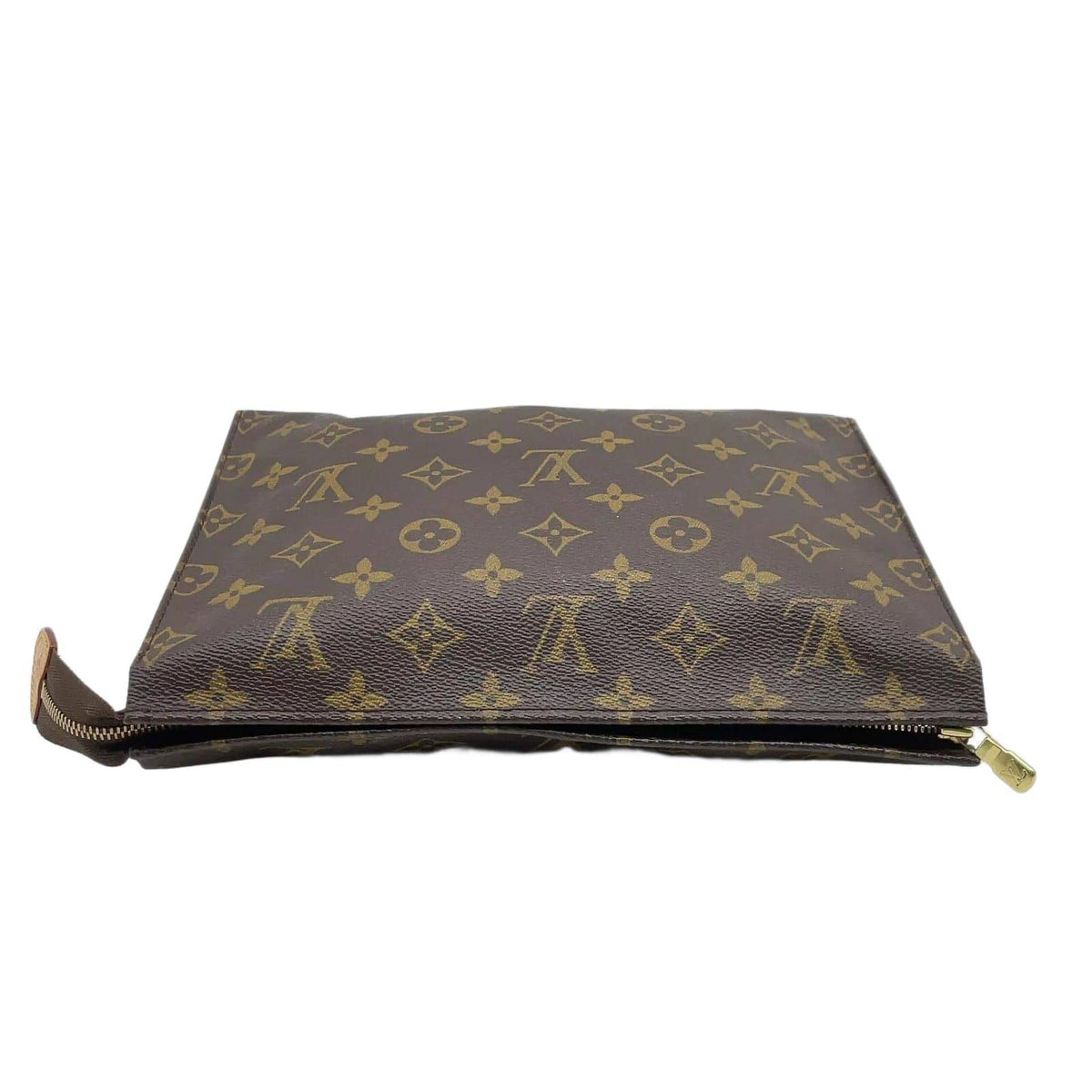 LOUIS VUITTON Monogram Poche Toilette 26 Clutch Bag W/Box