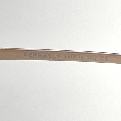 CHANEL Silver Sunglasses 57mm