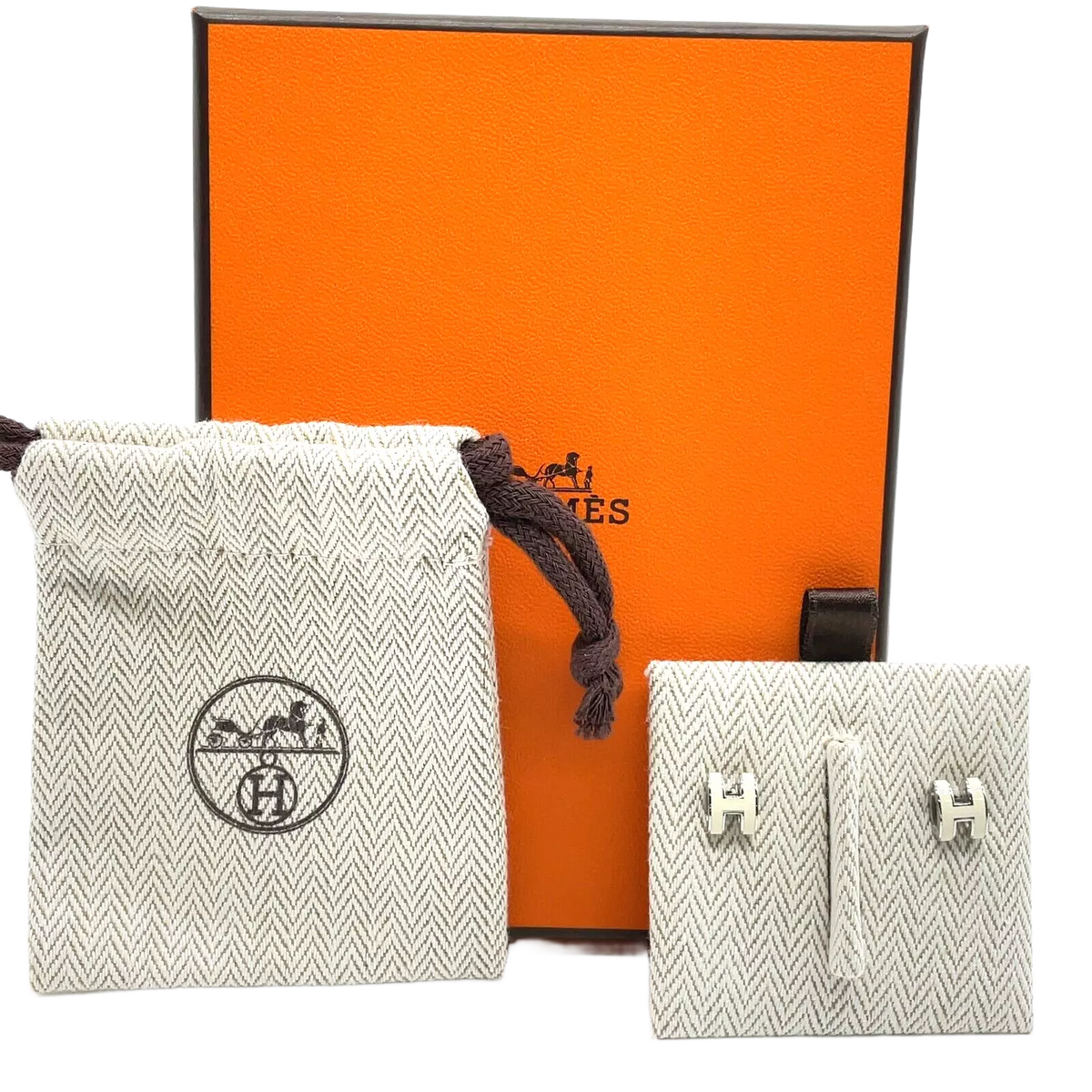Hermes Pop Ash Mini Earrings