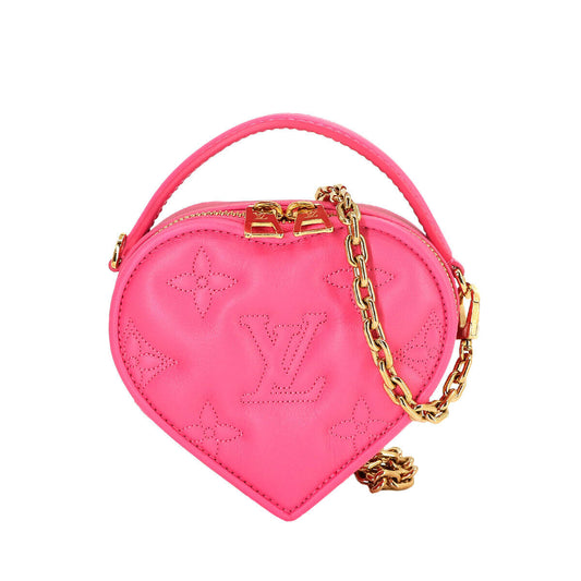 LOUIS VUITTON Bubblegram Pop My Heart Pouch Hand Shoulder Bag