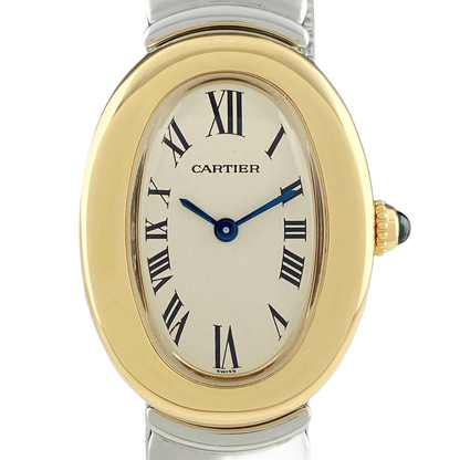Cartier Baignoire Belle Époque YG Quartz Ladies