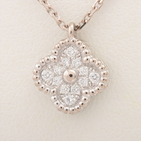 Van Cleef & Arpels Sweet Alhambra Diamond Necklace