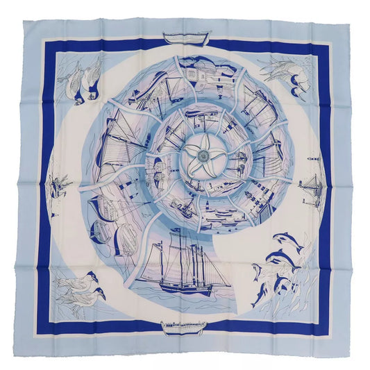 Hermes Carre90 "Compagnons de Mer" (Friends of the Sea) scarf