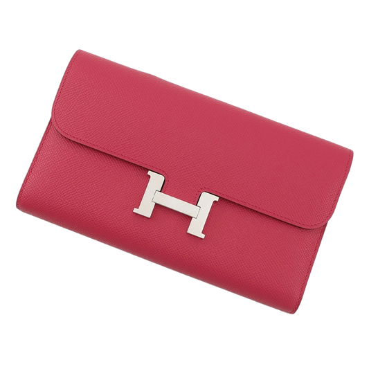 HERMES Constance Wallet Epsom Rose Extreme