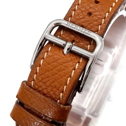 HERMES H Watch HH1.210 Quartz Silver Dial Ladies Watch