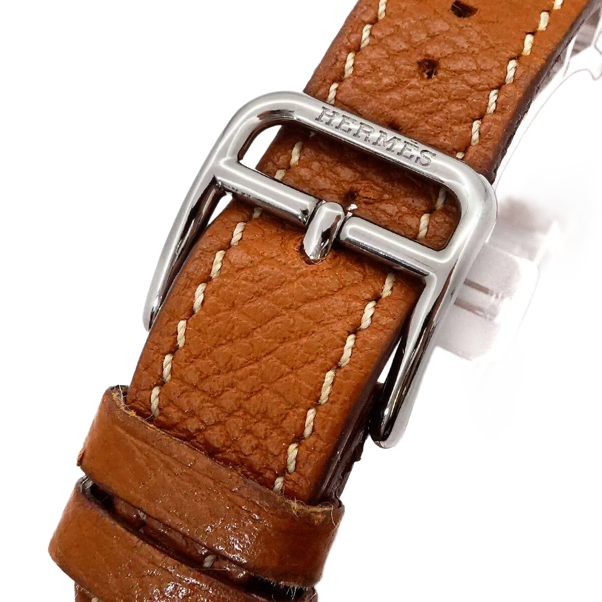 HERMES H Watch HH1.210 Quartz Silver Dial Ladies Watch