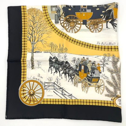 Hermes Carré 90 Bull & Mouth Regents Circus Piccadilly Scarf