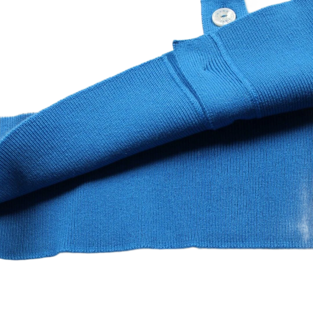 Chanel Logo Cardigan