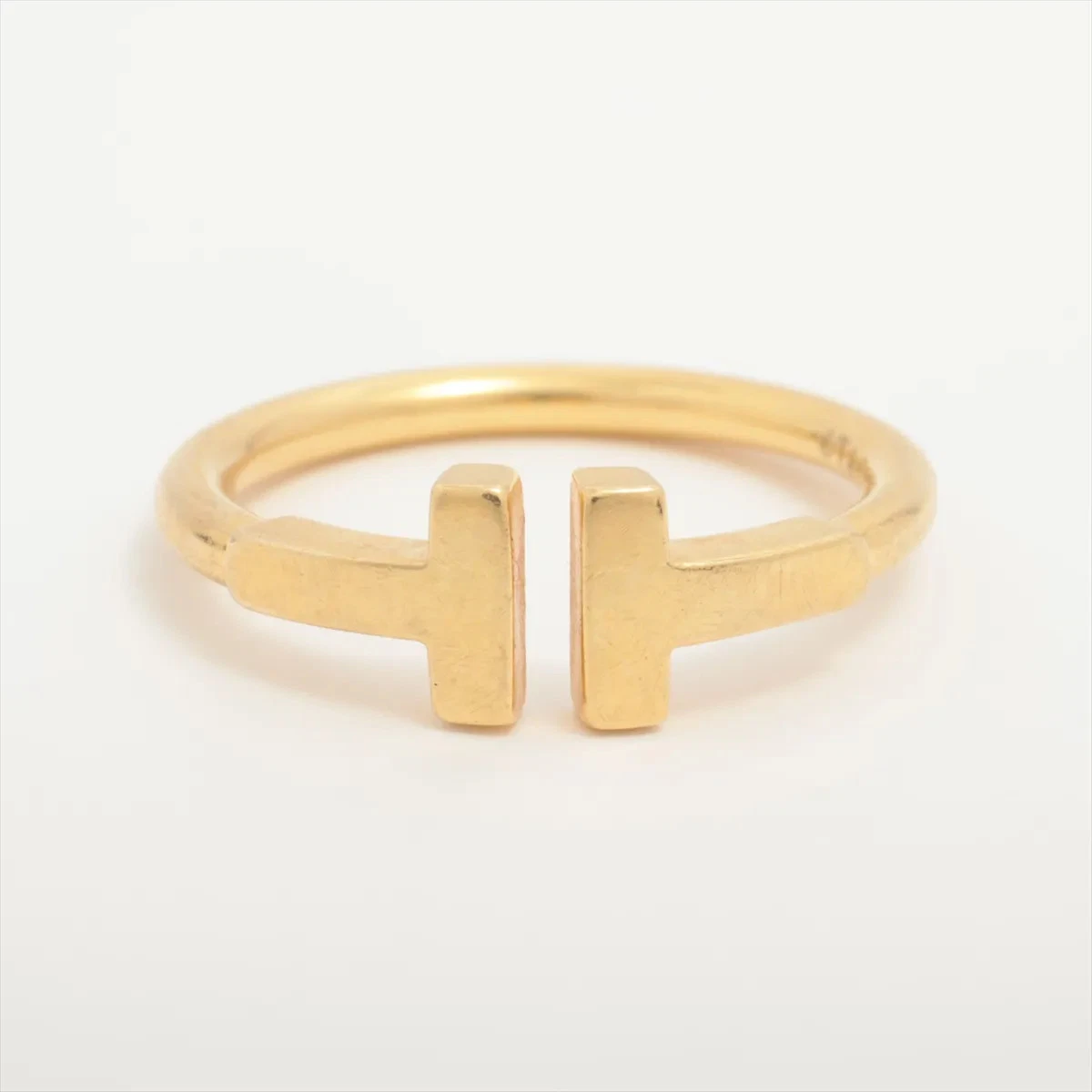 Tiffany T Wire Ring 750(YG) 2.8g
