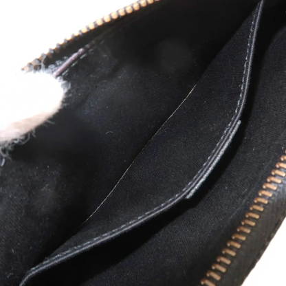 GUCCI Chain Hand Bag Pouch Black GG