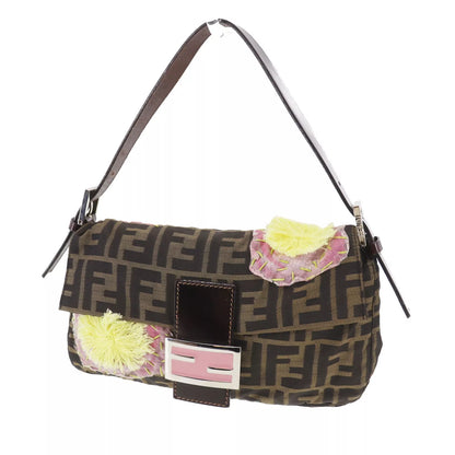 FENDI Zucca Mamma Bucket Handbag