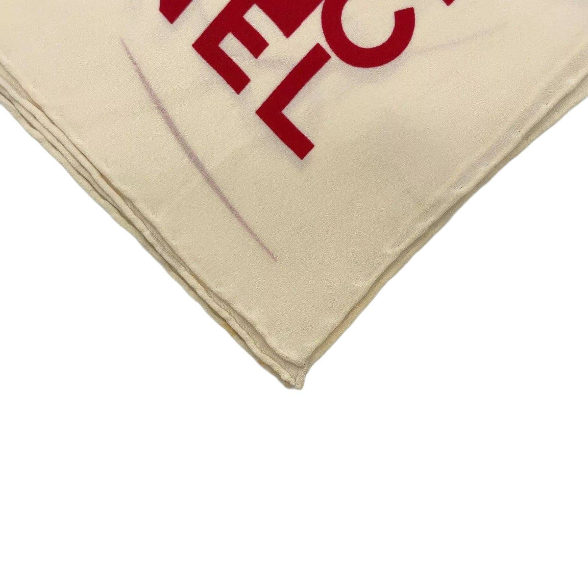 CHANEL Mademoiselle silhouette Silk Scarf W/Paper Case