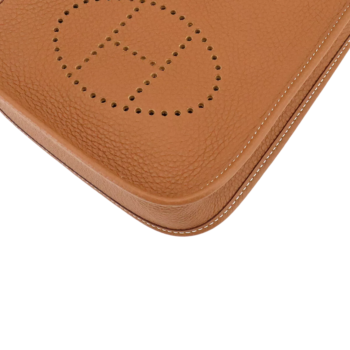 HERMES Everlyne Amazone TPM Shoulder Bag Taurillon Clemence Gold