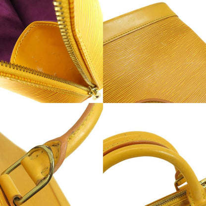 LOUIS VUITTON Handbag Alma Tassili Yellow Epi Leather