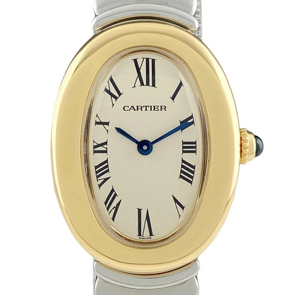 Cartier Baignoire Belle Époque YG Quartz Ladies