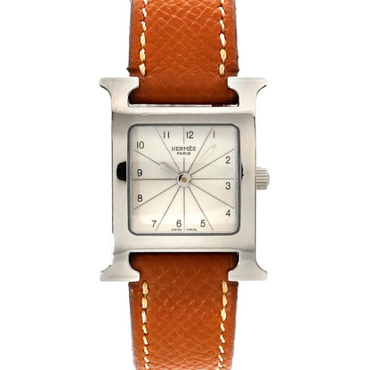 HERMES H Watch HH1.210 Quartz Silver Dial Ladies Watch