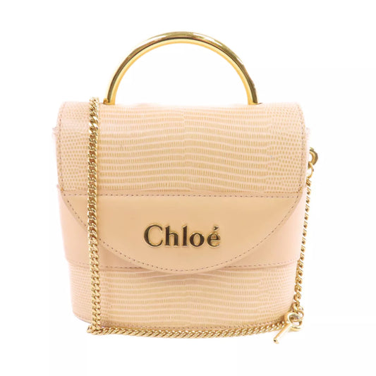 Chloe Aby Lock 2 Way Chain Shoulder Bag