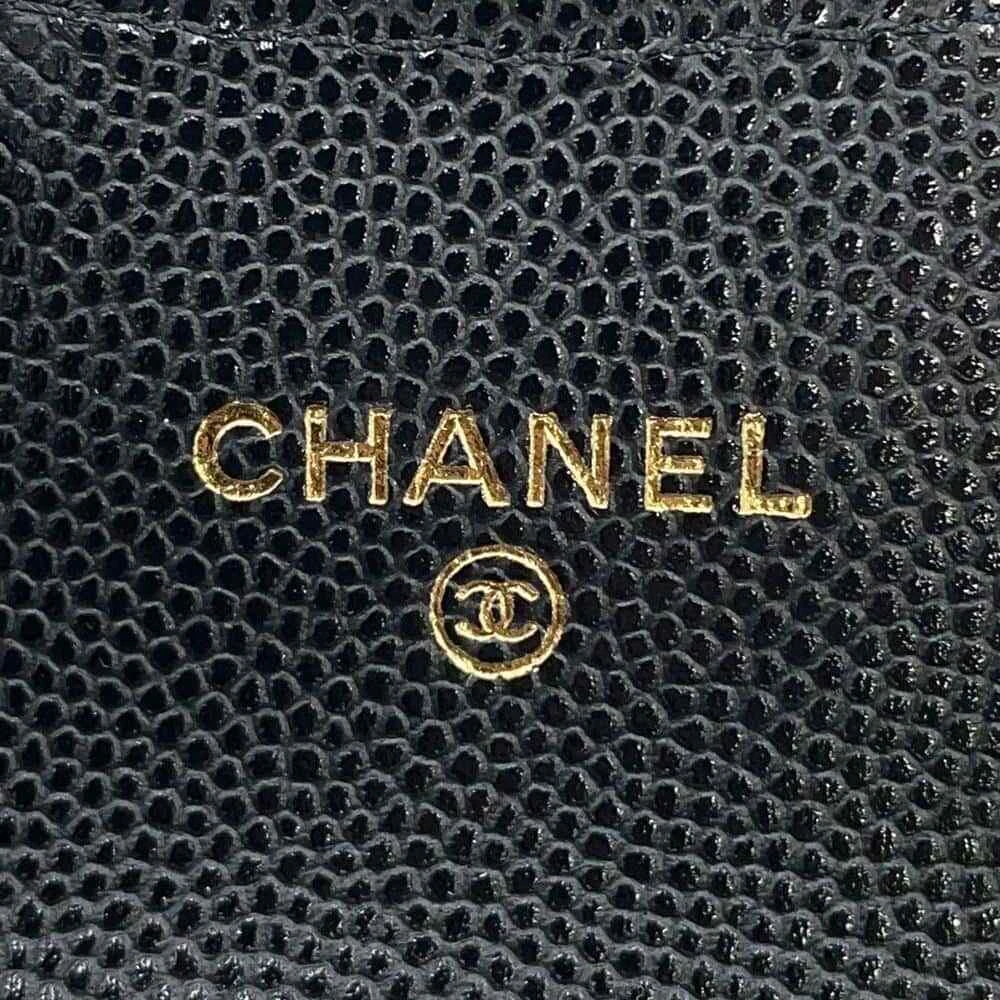 CHANEL Matelasse Belt Bag Calfskin Black