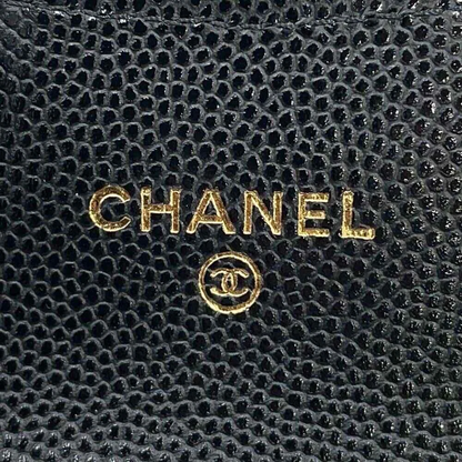 CHANEL Matelasse Belt Bag Calfskin Black