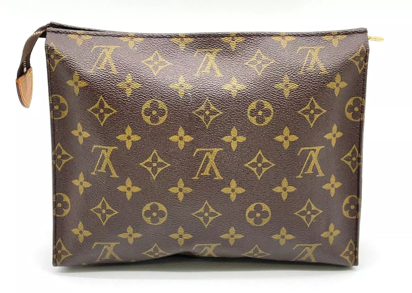 LOUIS VUITTON Monogram Poche Toilette 26 Clutch Bag W/Box