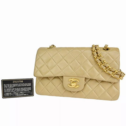 CHANEL CC Matelasse 23 Double Flap Chain Shoulder Bag