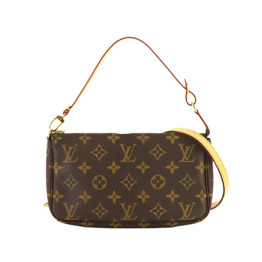 LOUIS VUITTON Monogram Pochette Accessoires Hand Shoulder Bag