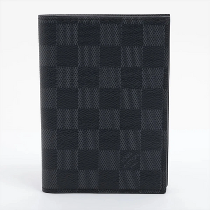Louis Vuitton Damier Graphite Couverture Pass Pole Zip Black