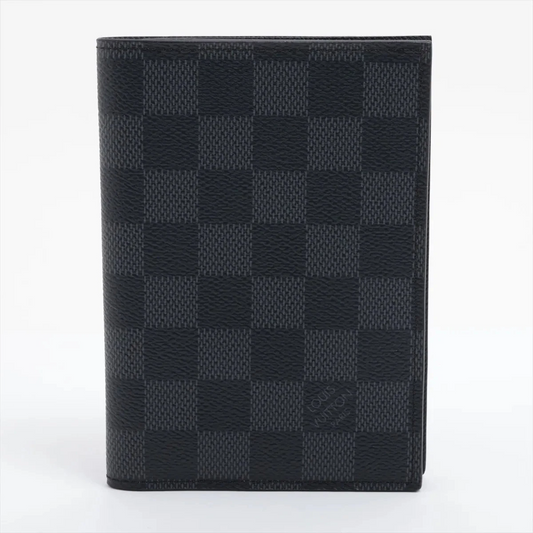 Louis Vuitton Damier Graphite Couverture Pass Pole Zip Black