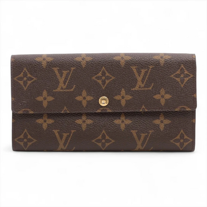 Louis Vuitton Monogram Portefeuille Sarah Long Wallet