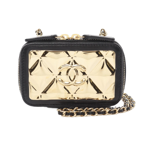 CHANEL CC Matelasse Vanity Mini Shoulder Bag