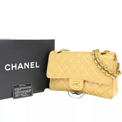 CHANEL CC Matelasse 25 Double Flap Chain Shoulder Bag