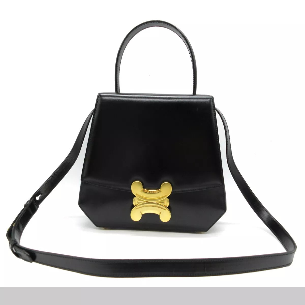 CELINE Triomphe Logo Shoulder Handbag&nbsp;