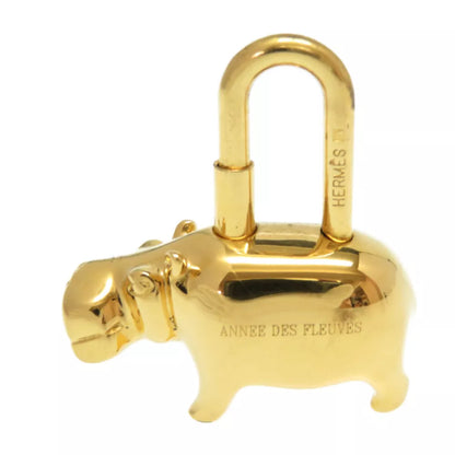 Hermes Annee Des Fleuves Hippo Bag Charm