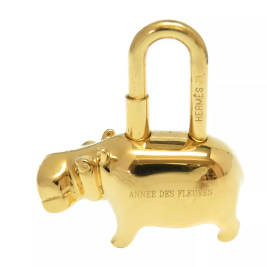 Hermes Annee Des Fleuves Hippo Bag Charm