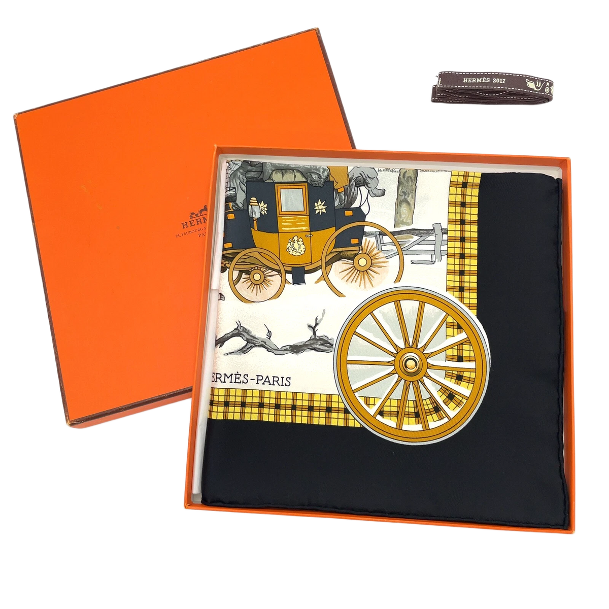 Hermes Carré 90 Bull & Mouth Regents Circus Piccadilly Scarf