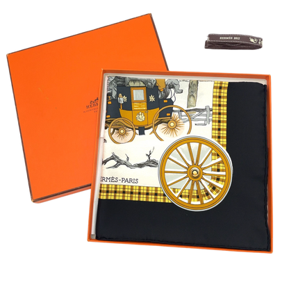 Hermes Carré 90 Bull & Mouth Regents Circus Piccadilly Scarf