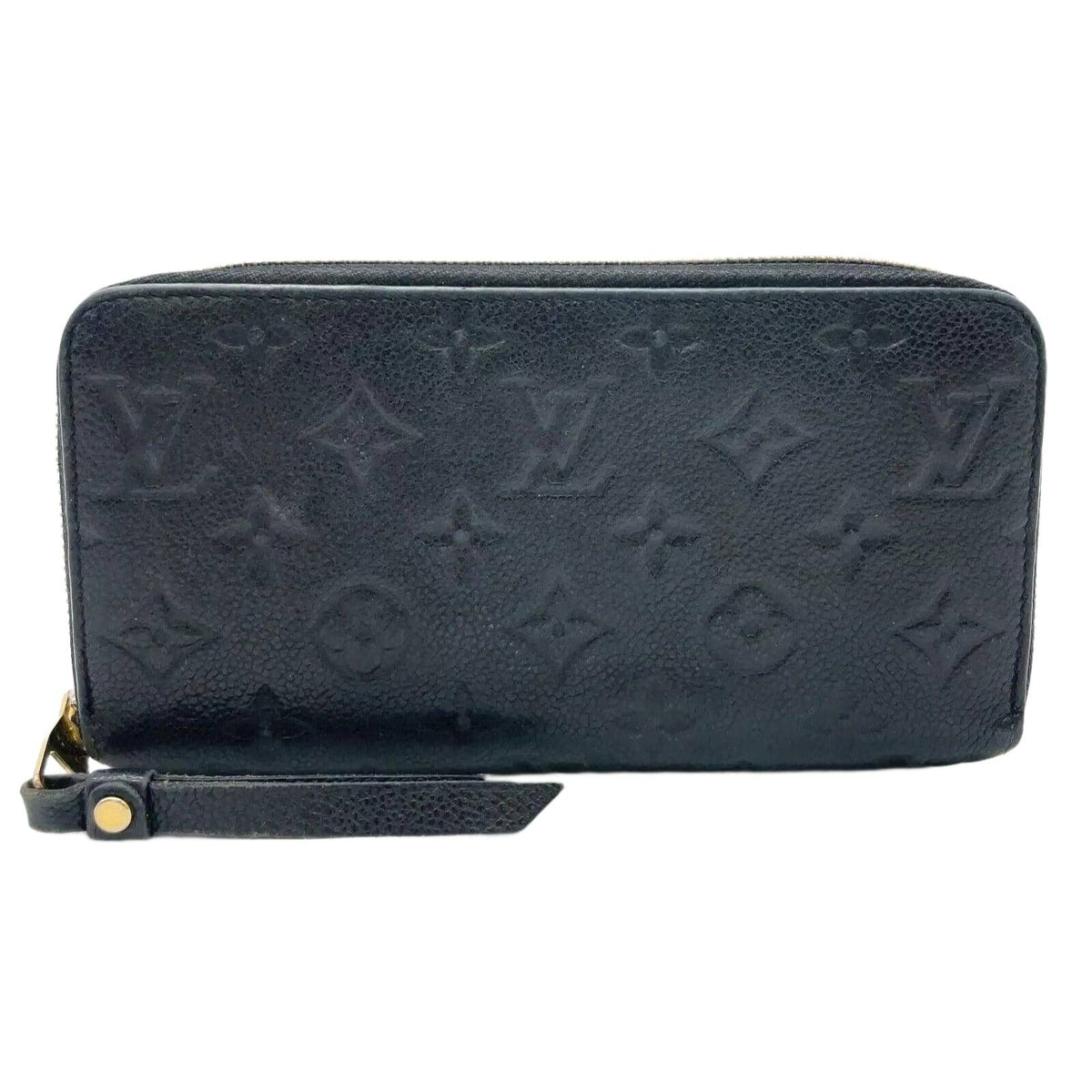 Louis Vuitton Monogram Emprinte Zip Around Long Wallet With Box
