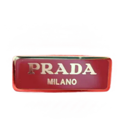 PRADA Logo pouch purse wristlet