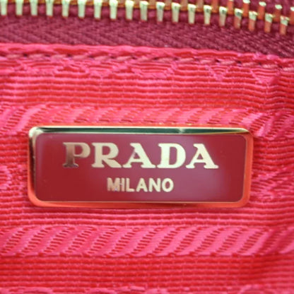 PRADA Logo pouch purse wristlet