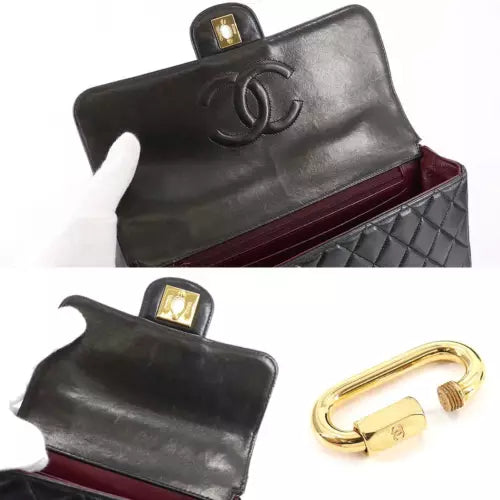 CHANEL Matelasse Pair Hand Bag