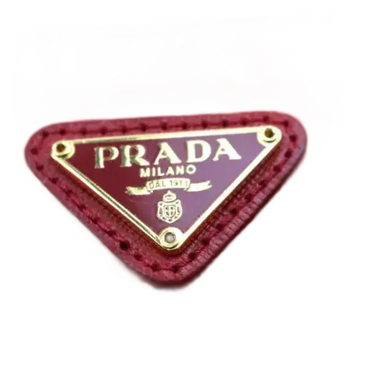 PRADA Logo pouch purse wristlet