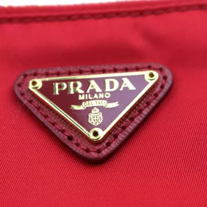 PRADA Logo pouch purse wristlet